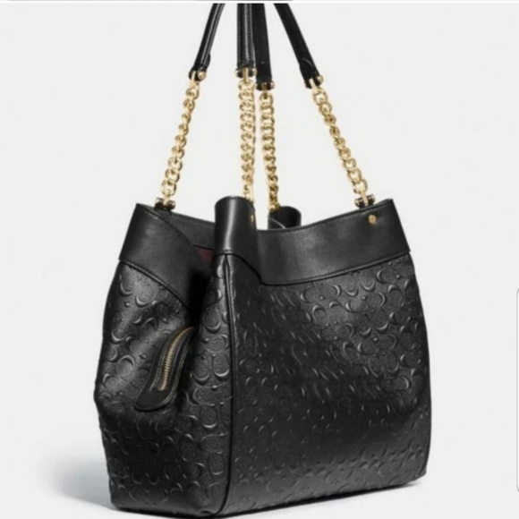 ✅️ COACH SET Matching Designer Bag Wallet Signature - Picture 6 of 16